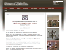 Tablet Screenshot of pietervandijk.com